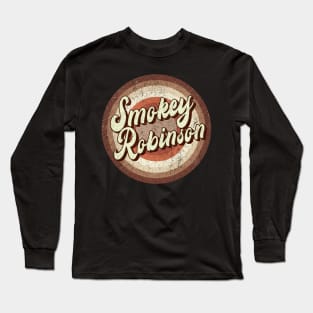 Vintage brown exclusive - Smokey Robinson Long Sleeve T-Shirt